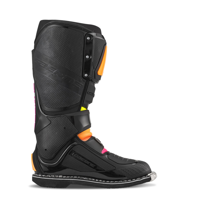 Gaerne SG12 Limited Edition Boot Black/Orange/Pink - Size 10 Motorcycle Boots Gaerne