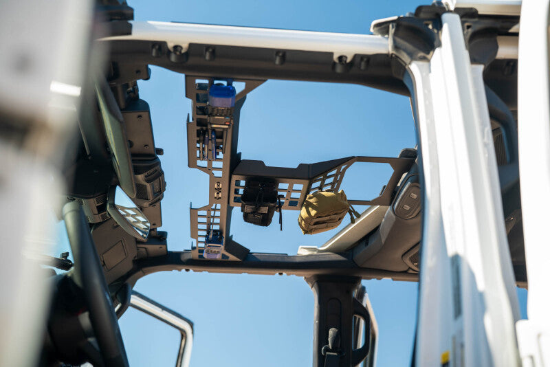 DV8 Offroad 2018-2025 Jeep Wrangler & Gladiator Overhead Molle Panel Exterior Trim DV8 Offroad