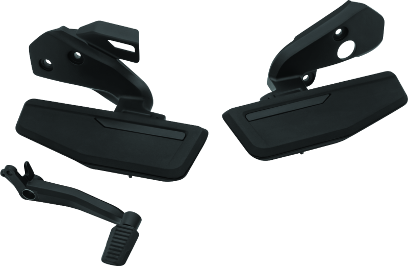 Kuryakyn Omni Driver Floorboard Kit For GL1800 with DCT Satin Black Footpegs Kuryakyn