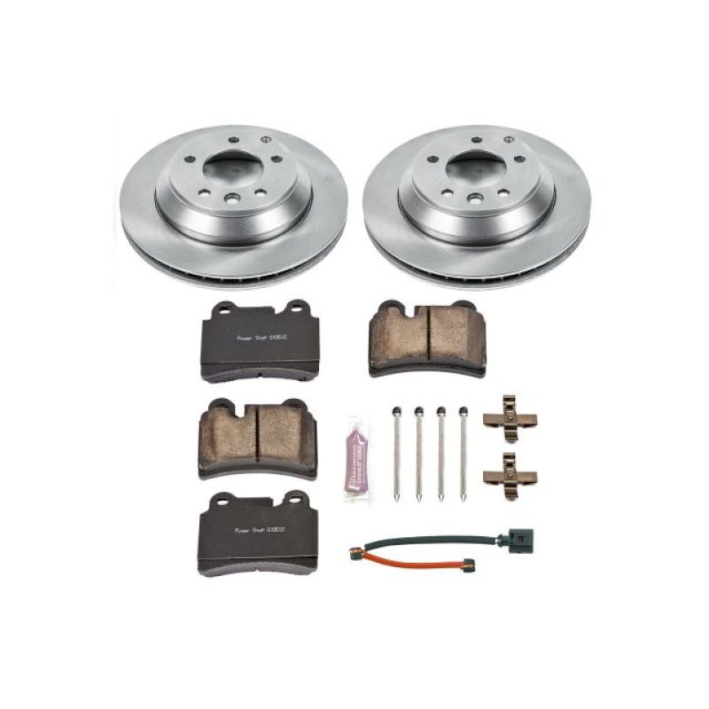 Power Stop 2006 Volkswagen Touareg Rear Autospecialty Brake Kit Brake Kits - OE PowerStop