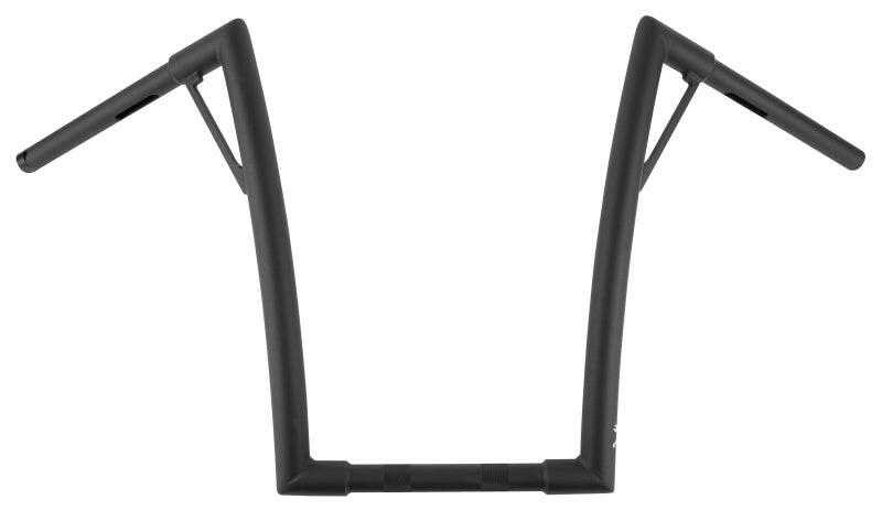 Burly Brand Louie Bar 16in - Textured Black Handlebars Burly Brand