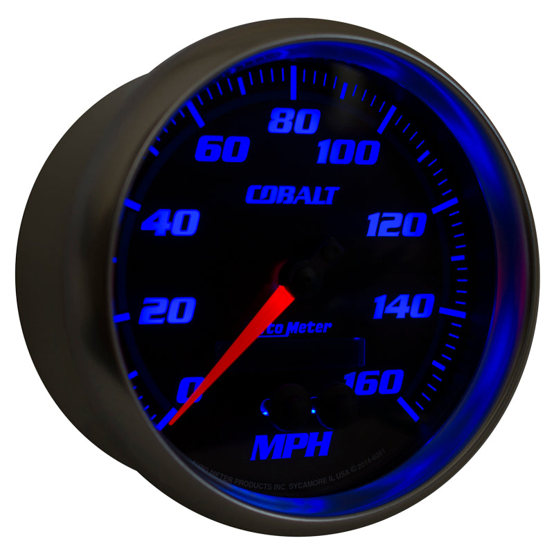 Autometer Cobalt 5in 0-140MPH In-Dash Electronic GPS Programmable Speedometer Gauges AutoMeter