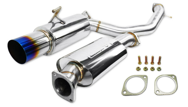 ISR Performance GT Single Exhaust With Burnt Tip - Nissan 370Z Catback ISR Performance