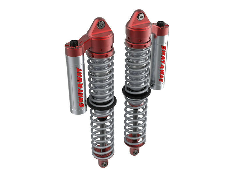 aFe 17-19 Polaris RZR 925/1000cc Sway-A-Way 2.5 Front Coilover Kit w/ PB Reservoirs and Comp Adj Coilovers aFe