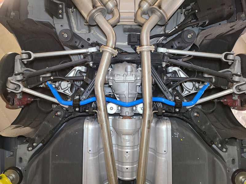 aFe 16-21 Infiniti Q50/Q60 3.0L (tt) Front and Rear Sway Bar Set Blue Sway Bars aFe