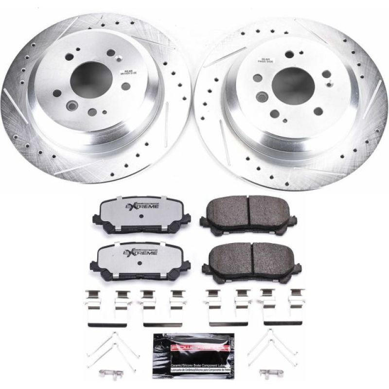Power Stop 16-19 Honda Pilot Rear Z36 Truck & Tow Brake Kit Brake Kits - Performance D&S PowerStop