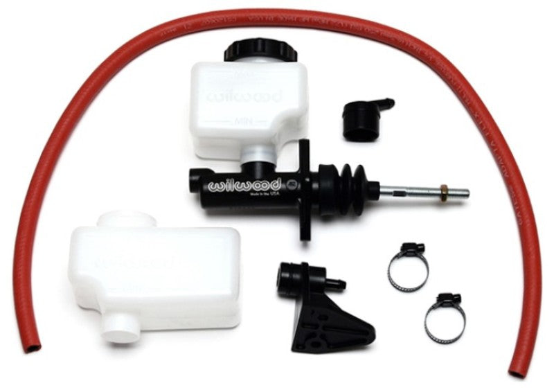 Wilwood Short Remote M/C Kit 13/16in Bore 3/8in-24 Banjo Outlet Brake Master Cylinder Wilwood