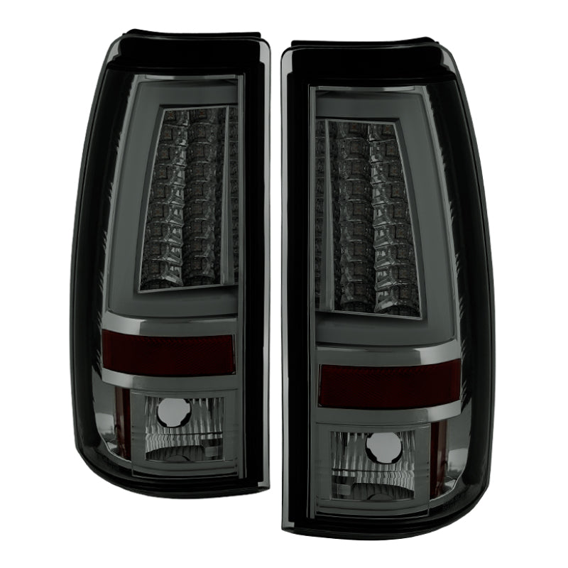 Spyder Chevy Silverado 1500/2500 99-02 Version 2 LED Tail Lights - Smoke ALT-YD-CS99V2-LED-SM Tail Lights SPYDER