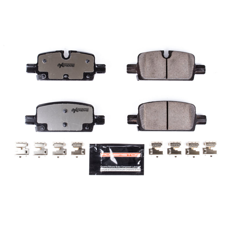 Power Stop 2019 Chevrolet Silverado 1500 Rear Z36 Truck & Tow Brake Pads w/Hardware Brake Pads - Performance PowerStop