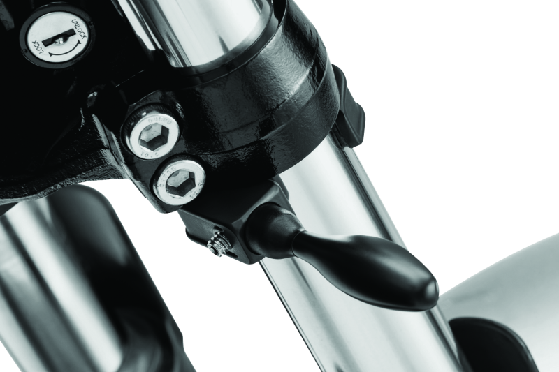 Kuryakyn Pipe Wrench Fork Mounts Black Seats Kuryakyn