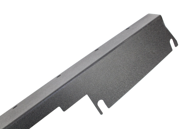 Fishbone Offroad 97-06 Jeep Wrangler TJ Steel Rock Slider W/OTube Step - Black Textured Powdercoat Steps Fishbone Offroad