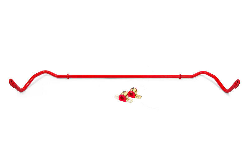BMR 08-19 Dodge Challenger Rear Hollow 25mm Non-Adjustable Sway Bar Kit - Red Sway Bars BMR Suspension