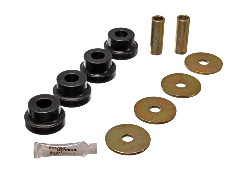 Energy Suspension 70-78 Nissan 240Z/260Z/280Z Black Differential Carrier (Mustache Bar) Bushings Bushing Kits Energy Suspension