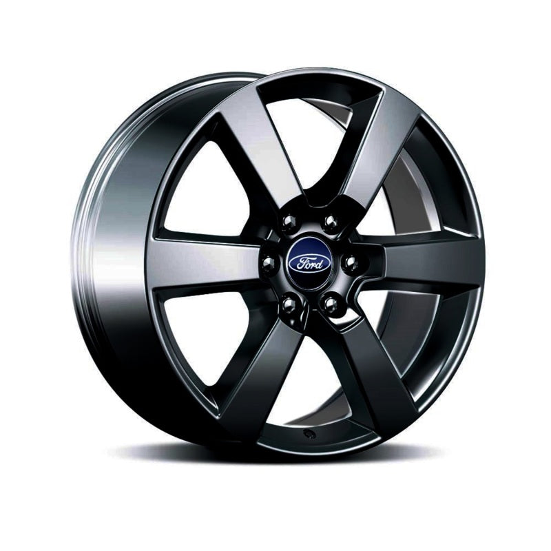 Ford Racing 15-17 F-150 20in x 8.5in Six Spoke Wheel - Matte Black Wheels - Cast Ford Racing
