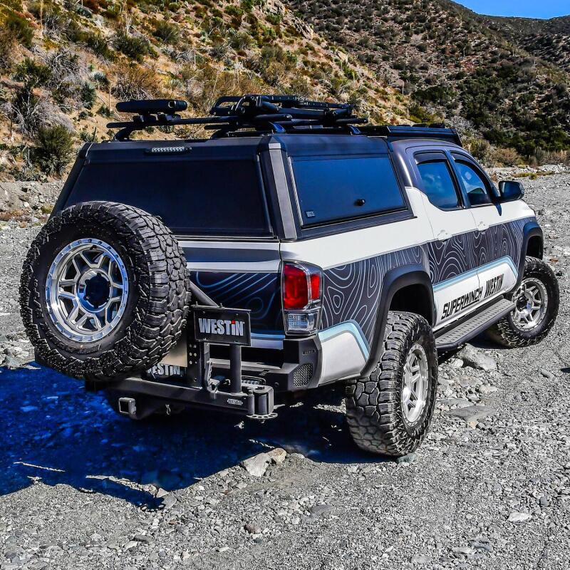 Westin EXP Truck Cap COMPLETE KIT A + BS (16-23 Toyota Tacoma 5.2ft. Bed) Bed Caps Westin