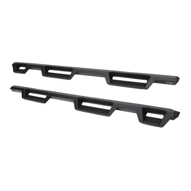 Westin 2019 Chevrolet Silverado/Sierra 1500 (5.5ft) Drop Wheel to Wheel Nerf Step Bars - Txt Black Nerf Bars Westin