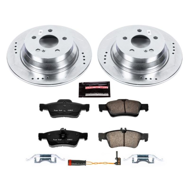 Power Stop 14-16 Mercedes-Benz E250 Rear Z23 Evolution Sport Brake Kit Brake Kits - Performance D&S PowerStop