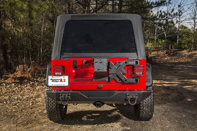 Rugged Ridge Spartacus HD Tire Carrier Kit 97-06 TJ Spare Tire Carriers Rugged Ridge