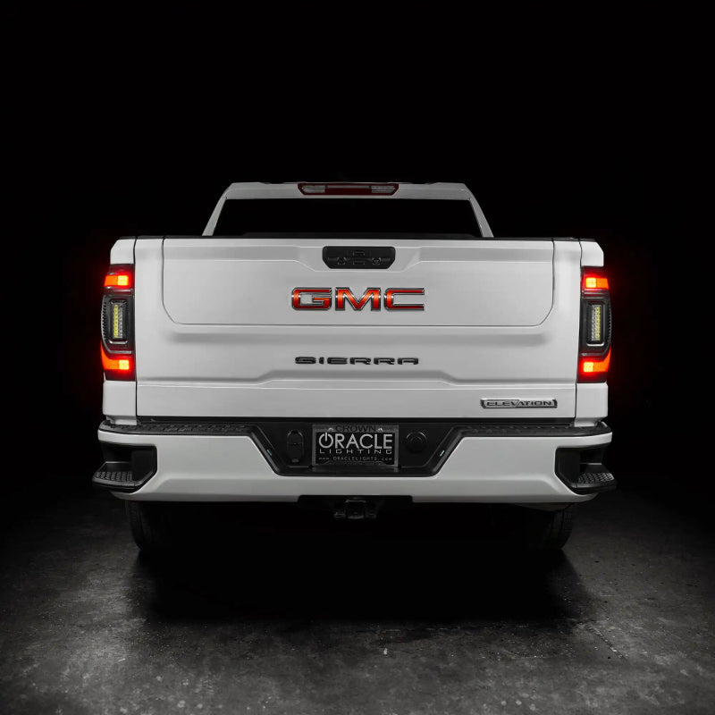 Oracle 19-23 GMC Sierra Flush Style LED Tail Lights - Factory Halogen Tail Lights ORACLE Lighting