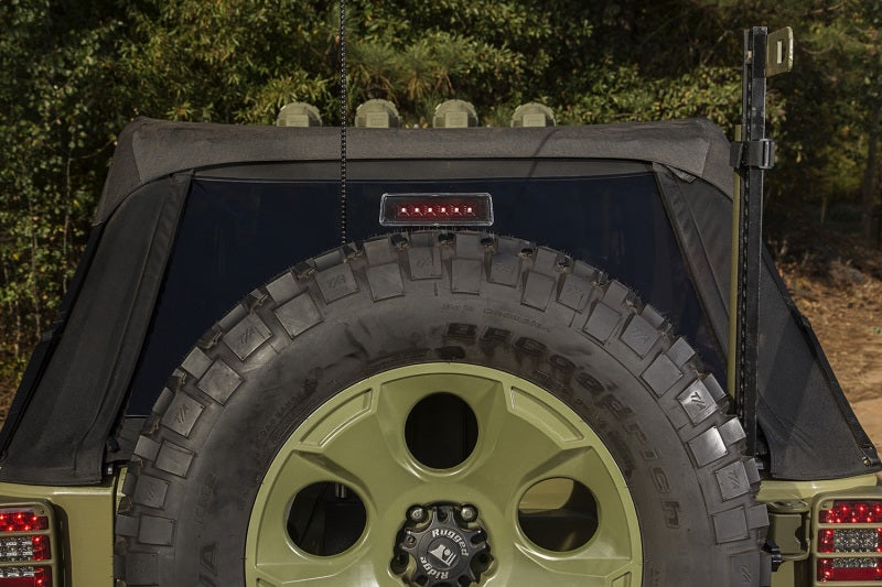 Rugged Ridge High Mount LED 3rd Brake Light 07-18 Jeep Wrangler Light Bars & Cubes Rugged Ridge