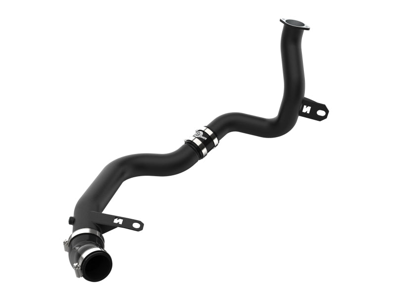 aFe 19-22 Hyundai Veloster N L4 2.0L BladeRunner 2.25in to 2.50in Aluminum Hot Charge Pipe - Black Intercoolers aFe