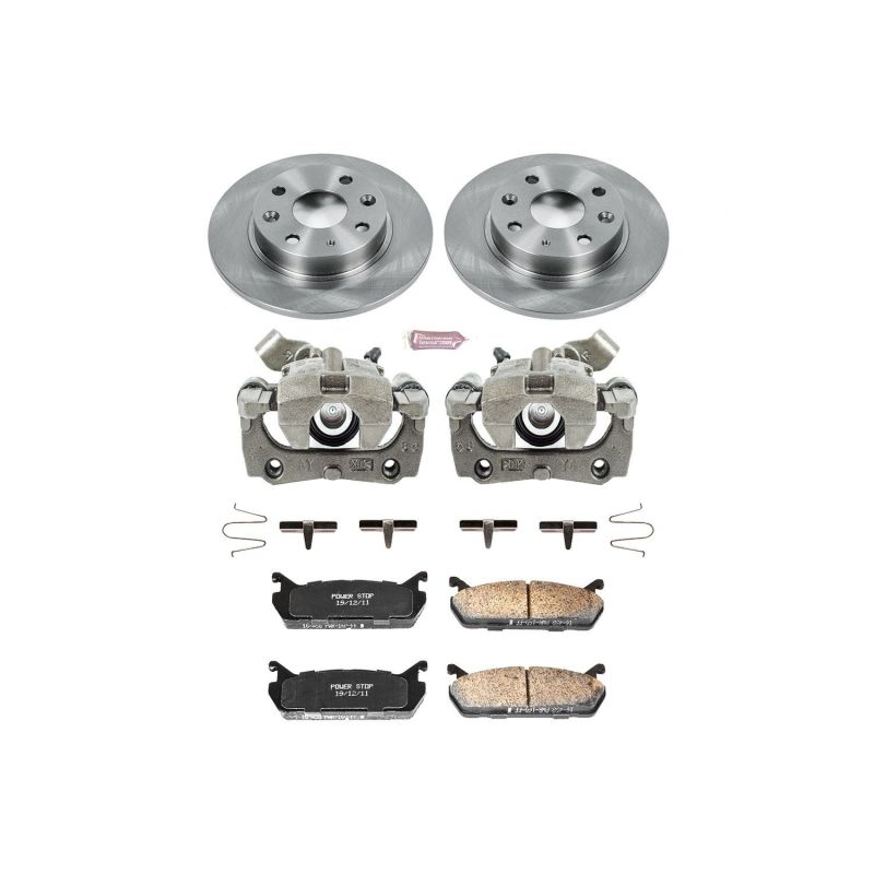 Power Stop 90-93 Mazda Miata Rear Autospecialty Brake Kit w/Calipers Brake Kits - OE PowerStop