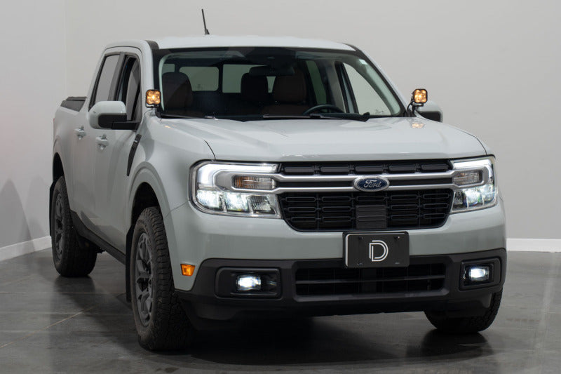 Diode Dynamics 2022+ Ford Maverick Elite Series Add-On LED Fog Light Kit Cool White Fog Lights Diode Dynamics