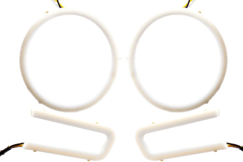 Diode Dynamics Dodge Ram Halo Lights LED 13-18 Ram Switchback Kit Bulbs Diode Dynamics