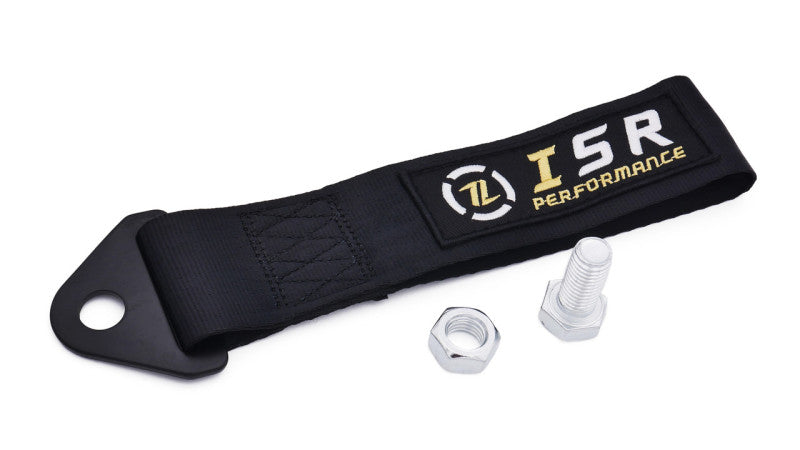 ISR Performance Universal Racing Tow Strap - Black Tow Straps ISR Performance
