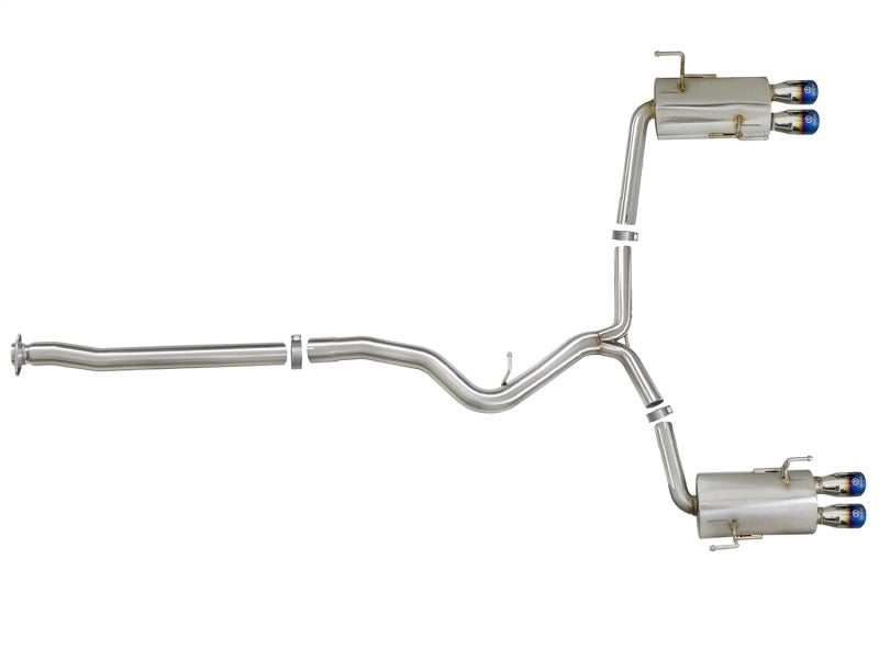 aFe Takeda 3in 304 SS Cat-Back Exhaust System 15-18 Subaru WRX/WRX STI H4-2.0/2.5L (t) Catback aFe