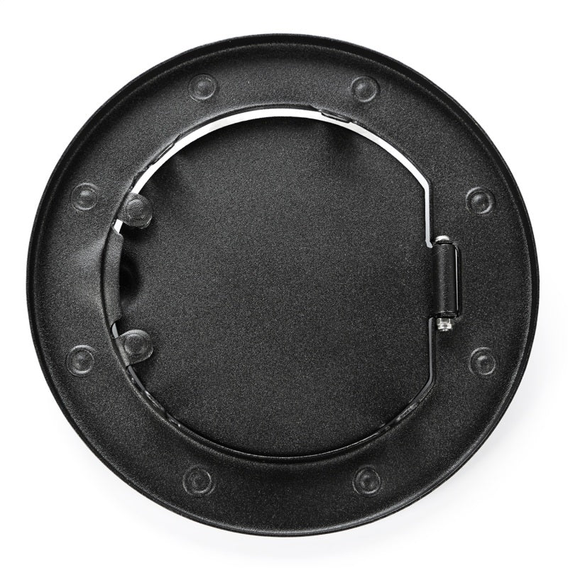 Rugged Ridge 07-18 Jeep Wrangler JK Textured Black Non-Locking Gas Cap Door Fuel Caps Rugged Ridge