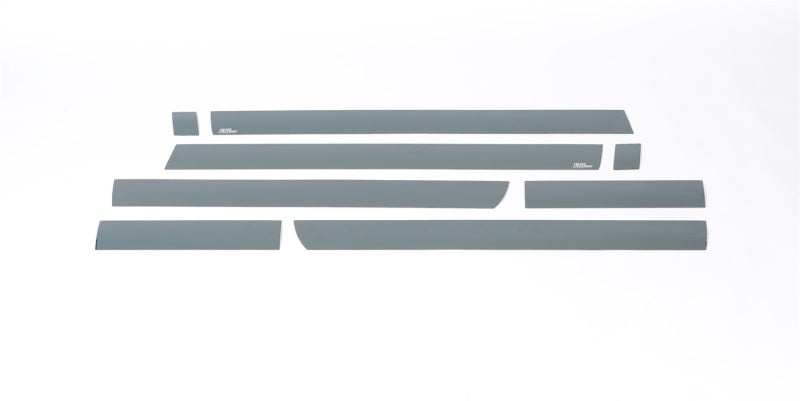 Putco 15-19 Chevy Silverado HD - Crew Cab Dually (8pcs) Black Platinum Rocker Panels Body Armor & Rock Rails Putco