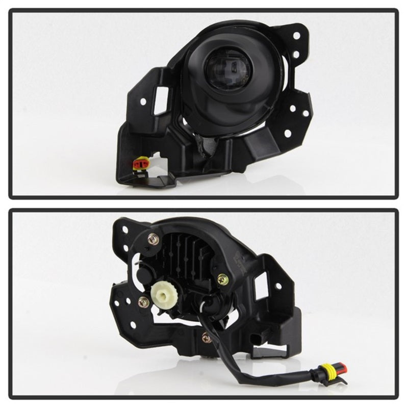 Spyder 17-18 Mazda 3 OEM Style Full LED Fog Light w/Switch - Clear (FL-MM32017-LED-C) Fog Lights SPYDER