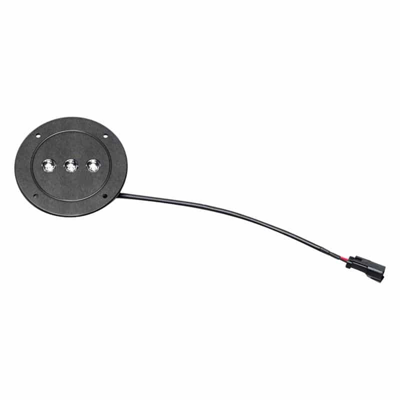 Putco Luminix High Power LED - 5in Round Flush Mount - 3 LED - 1200LM - 3.5x.75x4.5in Light Mounts Putco