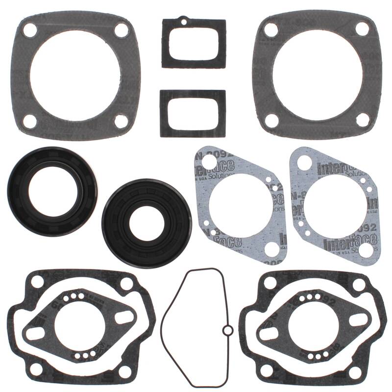 Vertex Gaskets 1975 Moto Ski Futura 343 FC/2 Complete Gasket Kit w/ Oil Seals Engine Hardware Vertex Pistons