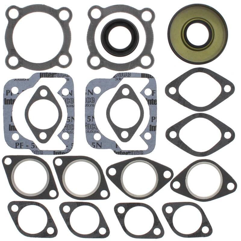 Vertex Gaskets 69-73 Yamaha SL338 B C D Complete Gasket Kit w/ Oil Seals Engine Hardware Vertex Pistons