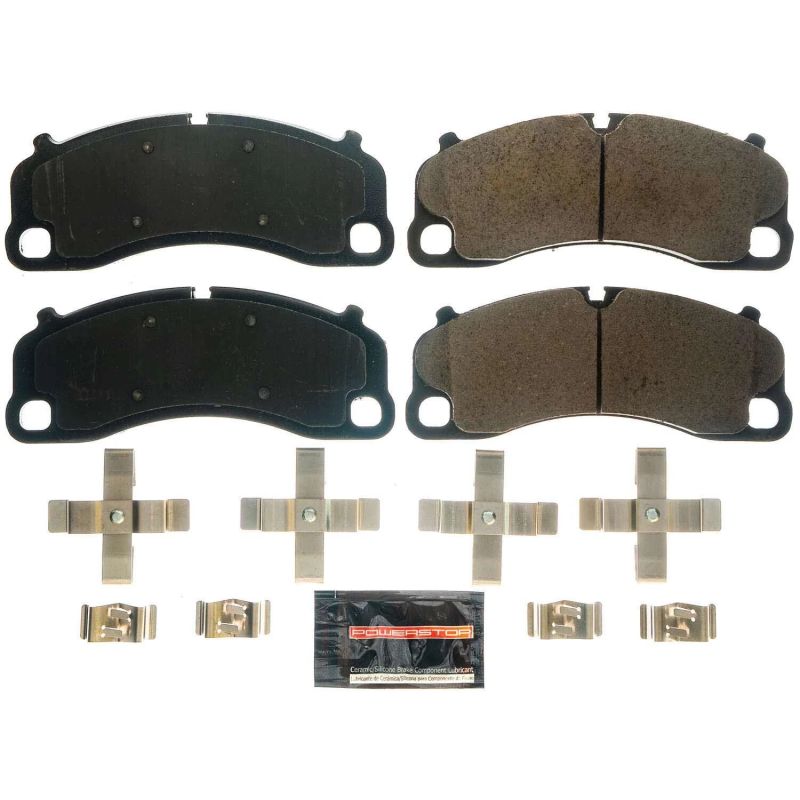 Power Stop 14-18 Porsche 911 Front Z23 Evolution Sport Brake Pads w/Hardware Brake Pads - Performance PowerStop
