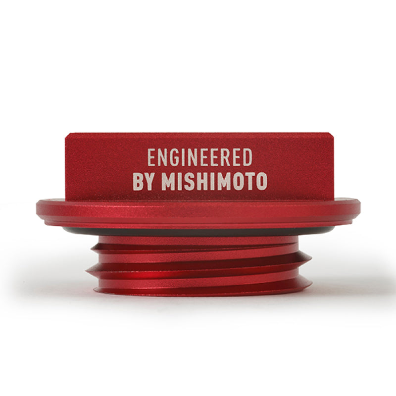 Mishimoto Subaru Hoonigan Oil Filler Cap - Red Oil Caps Mishimoto