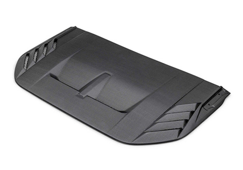 Ford Racing 22-24 Ford Bronco Raptor Carbon Fiber Hood Vent - Matte Finish Hoods Ford Racing