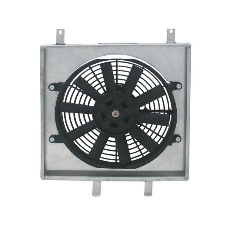 Mishimoto 22x18x3.5 Dual Pass Race Radiator Aluminum Fan Shroud Kit Fans & Shrouds Mishimoto
