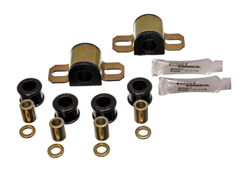 Energy Suspension 90-97 Mazda Miata Black 19mm Front Sway Bar Bushings (includes Sway Bar End Link B Bushing Kits Energy Suspension