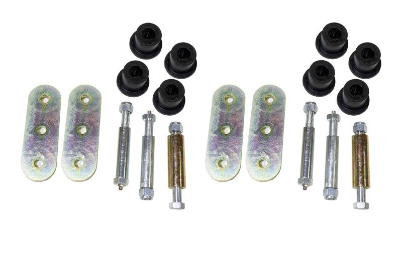 Fishbone Offroad 87-95 Jeep YJ Wrangler Front or Rear Greaseable Shackles Shackle Kits Fishbone Offroad