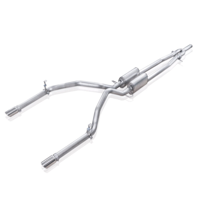 Stainless Works Chevy Silverado/GMC Sierra 2007-16 5.3L/6.2L Exhaust Y-Pipe Under Bumper Exit Catback Stainless Works