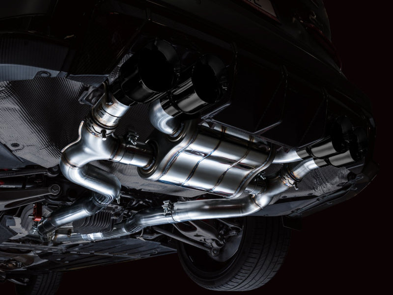 AWE Tuning SwitchPath Cat-Back Exhaust for BMW G8X M3/M4 - Diamond Black Tips Catback AWE Tuning