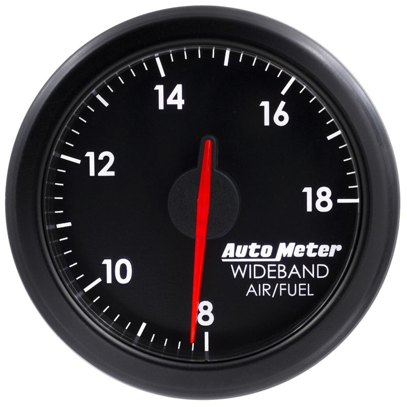 Autometer Airdrive 2-1/6in Wideband Air / Fuel Gauge 10:1-17:1 ARF Range - Black Gauges AutoMeter