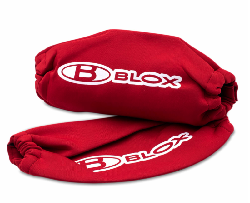 BLOX Racing Neoprene Coilover Covers - Red (Pair) Coilover Components BLOX Racing