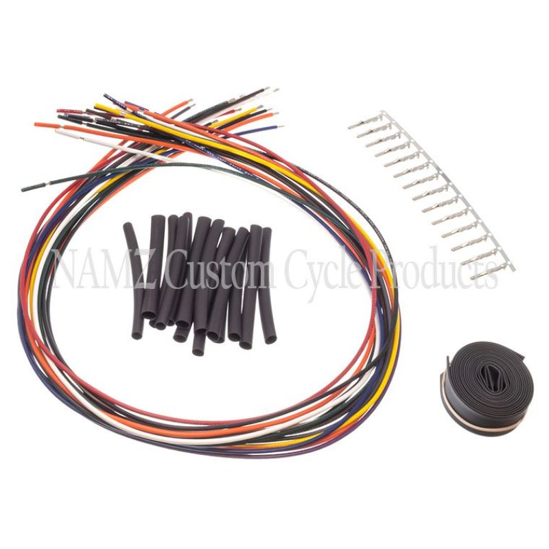 NAMZ 85-95 NON-Bagger Models Handlebar Switch Wire Extensions 24in. (Cut & Solder Applications) Wiring Harnesses NAMZ