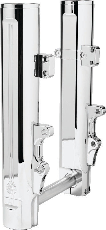 Performance Machine Dyna Leg Assembly 49mm - Chrome Fork Assemblies Performance Machine