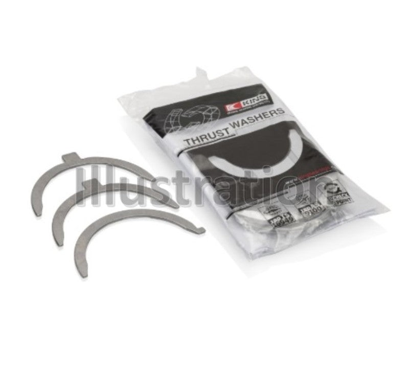 King Engine Bearings Chevrolet V8 6.6L Turbo Diesel 2001-09 Thrust Washer Set Bearings King Engine Bearings