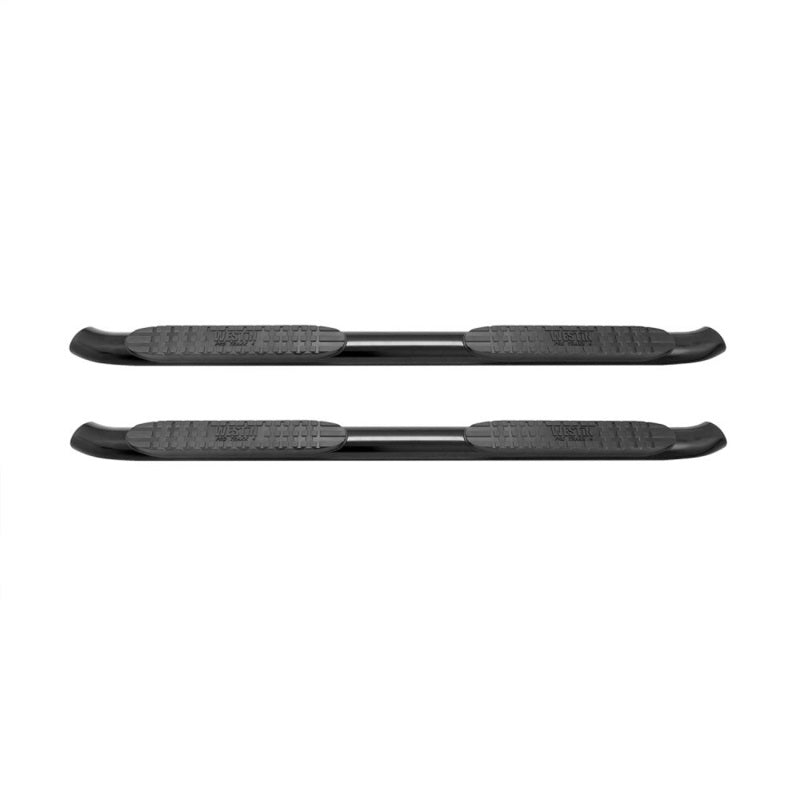 Westin 2014-2017 Toyota 4Runner SR5 PRO TRAXX 4 Oval Nerf Step Bars - Black Nerf Bars Westin